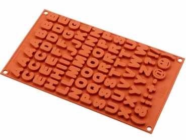 Silicone Mould Choco - ABC
